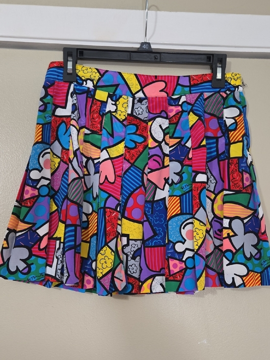 Tail Dresses & Skirts - Vintage 90s Tail Multicolor Graphic Circle Skirt Size 12